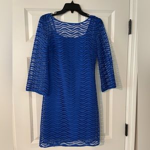 lilly pulitzer XS royal blue dress